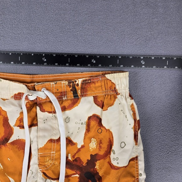 Breakwater Board‎ Shorts Mens Medium Floral Hawaiian Pattern Beach Pool Cruise - Picture 6 of 6
